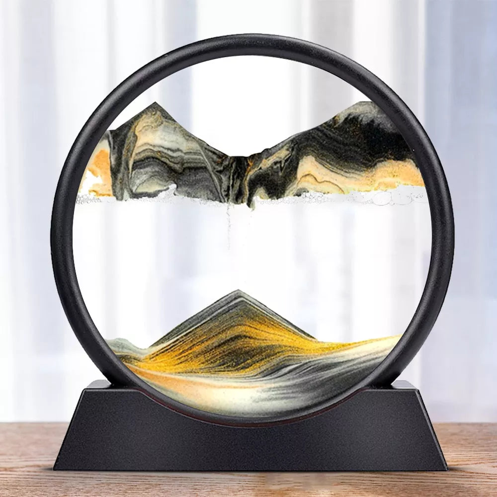 HOT SALE-3D Hourglass Deep Sea Sandscape