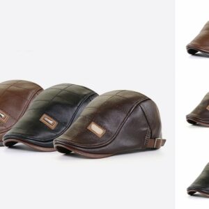 (Hot Sale-70%OFF)- New Trendy Leather Beret