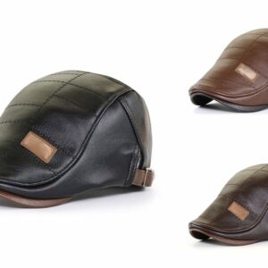 (Hot Sale-70%OFF)- New Trendy Leather Beret