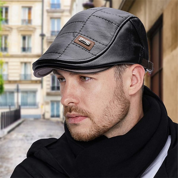 (Hot Sale-70%OFF)- New Trendy Leather Beret