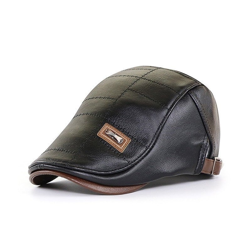 (Hot Sale-70%OFF)- New Trendy Leather Beret