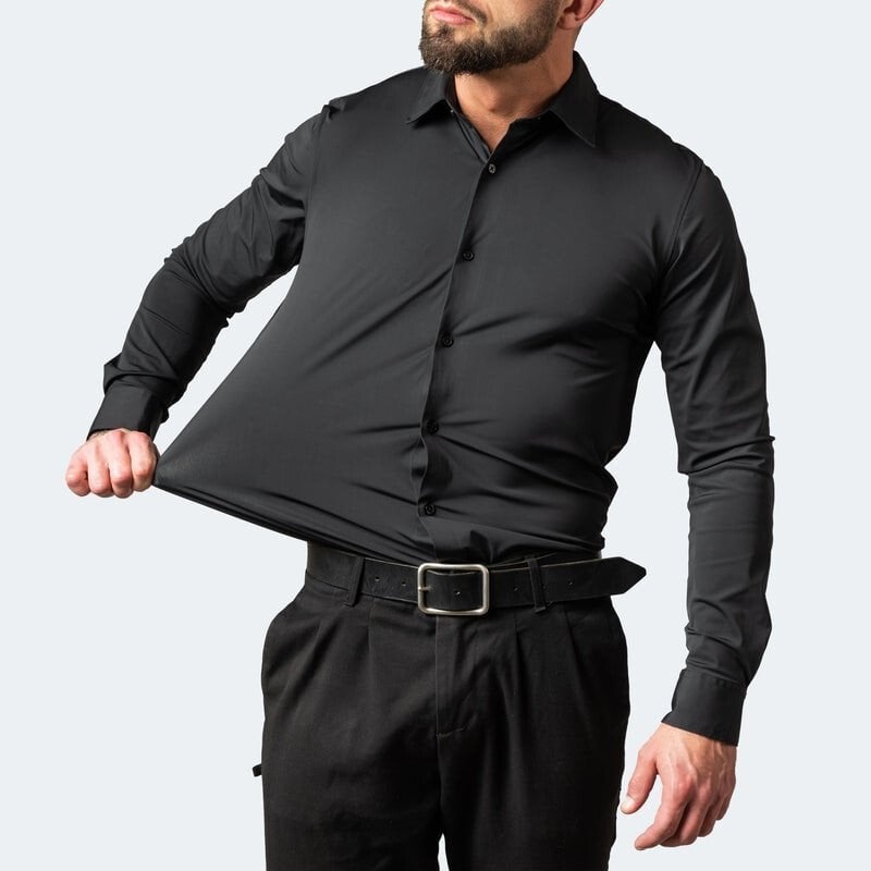 Ice Silk Stretch Shirt- 100% Breathable