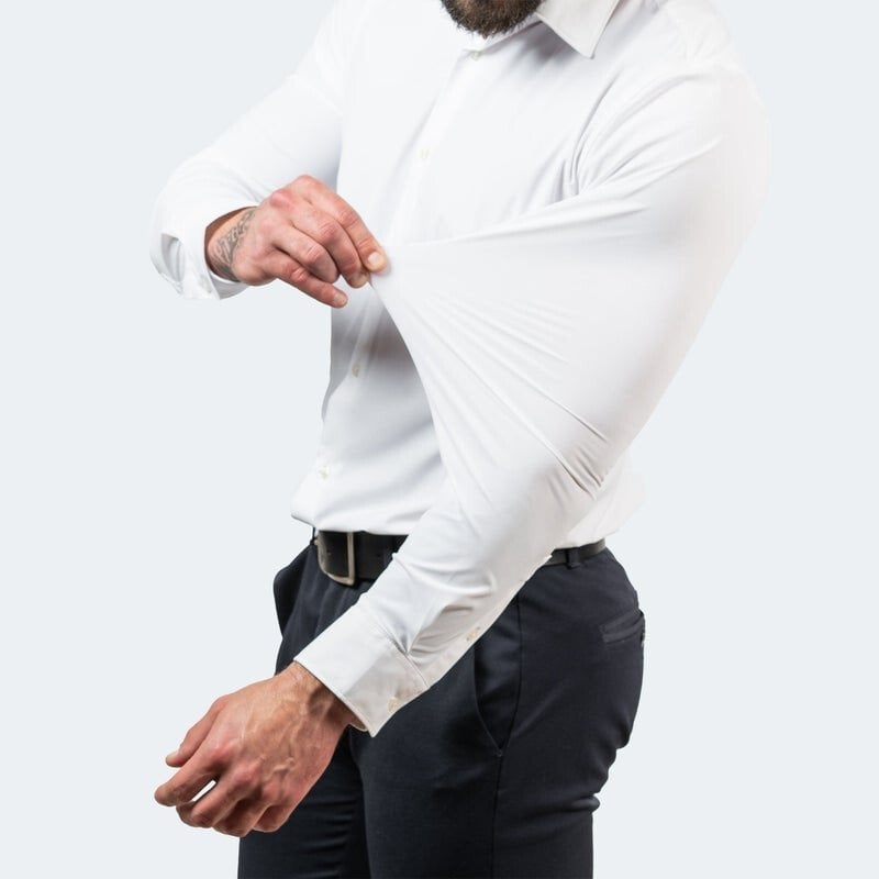 Ice Silk Stretch Shirt- 100% Breathable