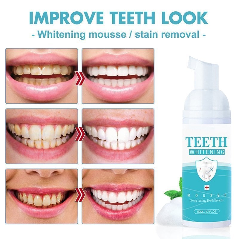 Intensive Stain Removal Toothpaste Cleansing Foam