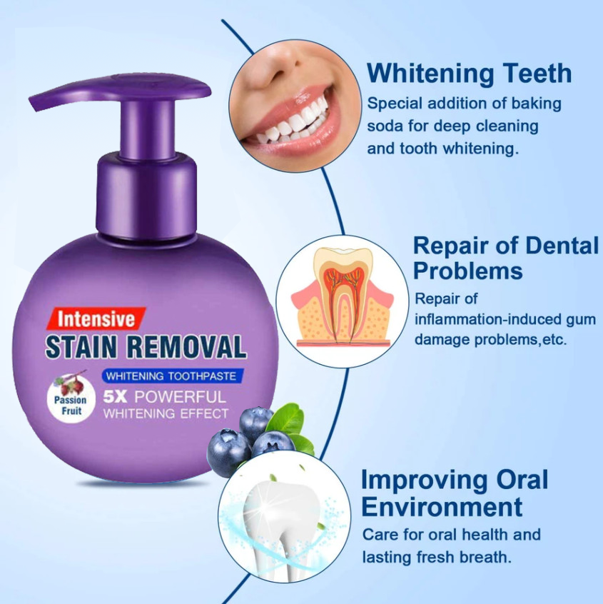 Intensive Stain Removal Whitening Toothpaste