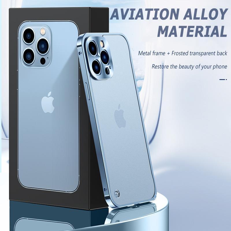 iPhone Series Metal Frame Mobile Phone Case