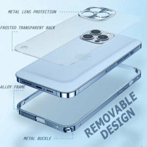 iPhone Series Metal Frame Mobile Phone Case