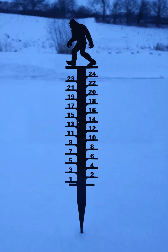 Iron Art Snow Gauge