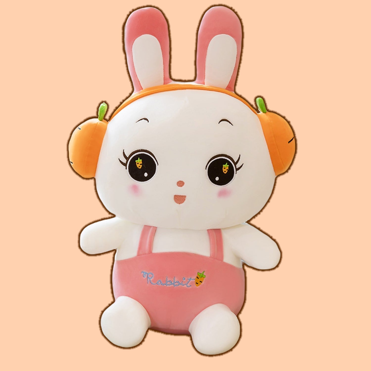 Kawaii Carrot Rabbit Plush Toy