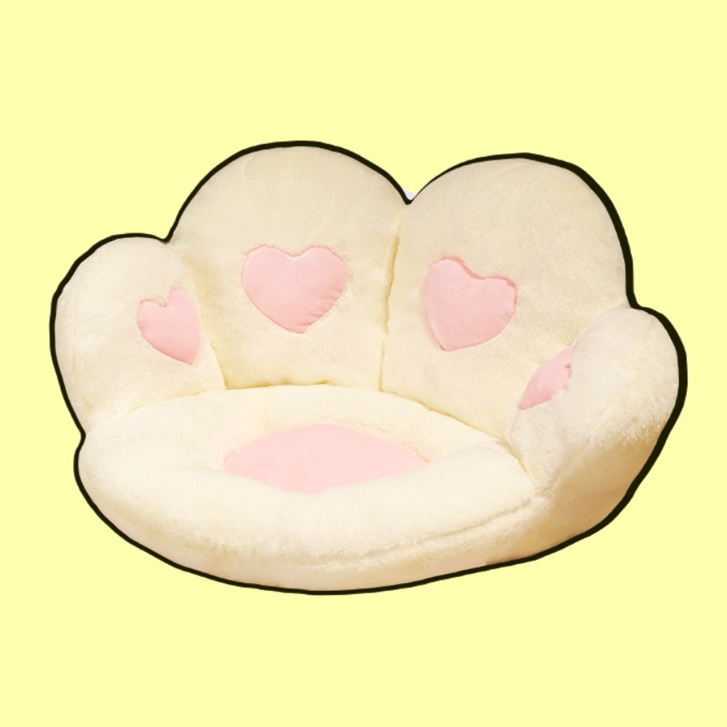 Kawaii Cat Paw Chair Cushion