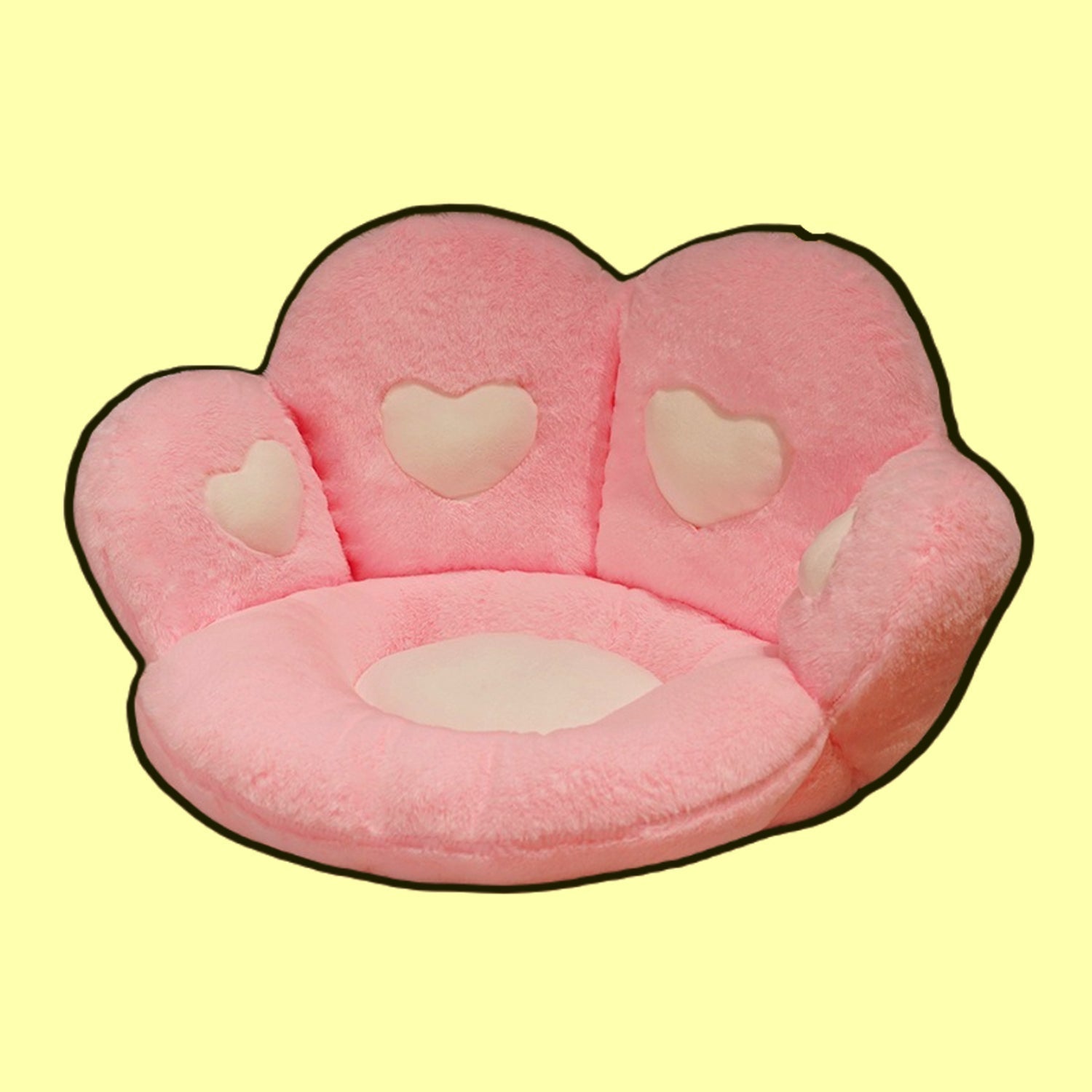 Kawaii Cat Paw Chair Cushion