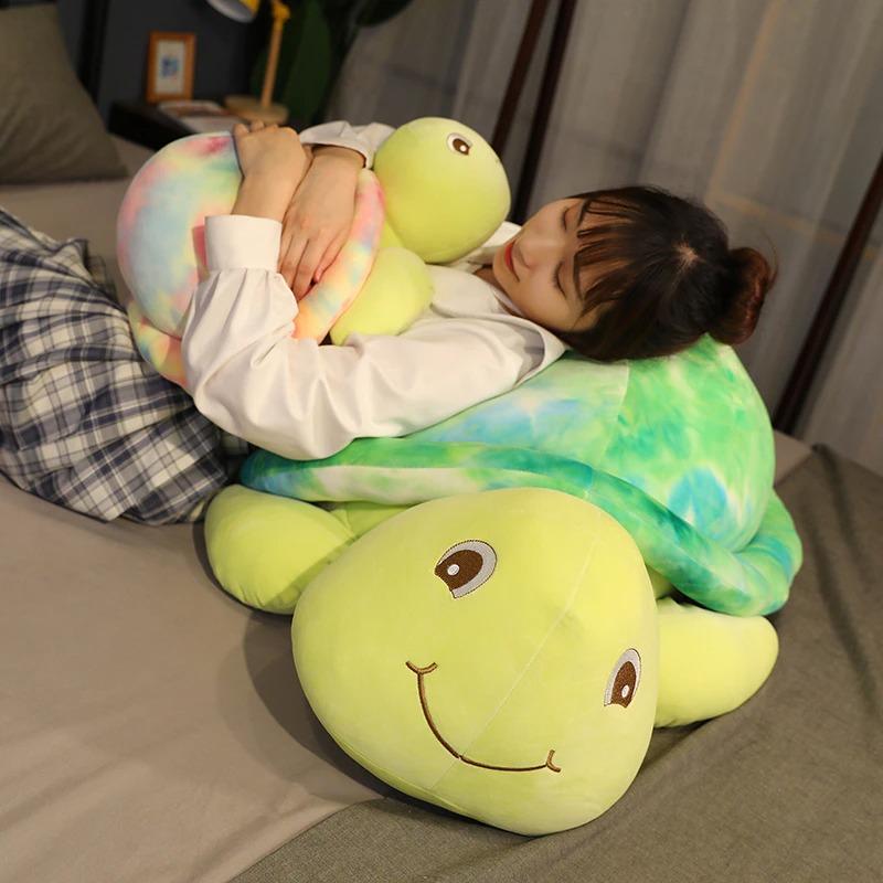 Kawaii Cute Colorful Turtle Plush