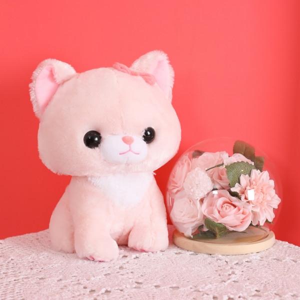 Kawaii Sitting Cat Plush Toy