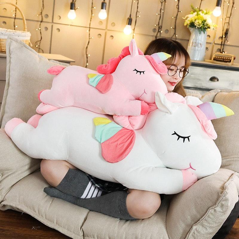 Kawaii Unicorn Plush Toy Soft Stuffed Pillow