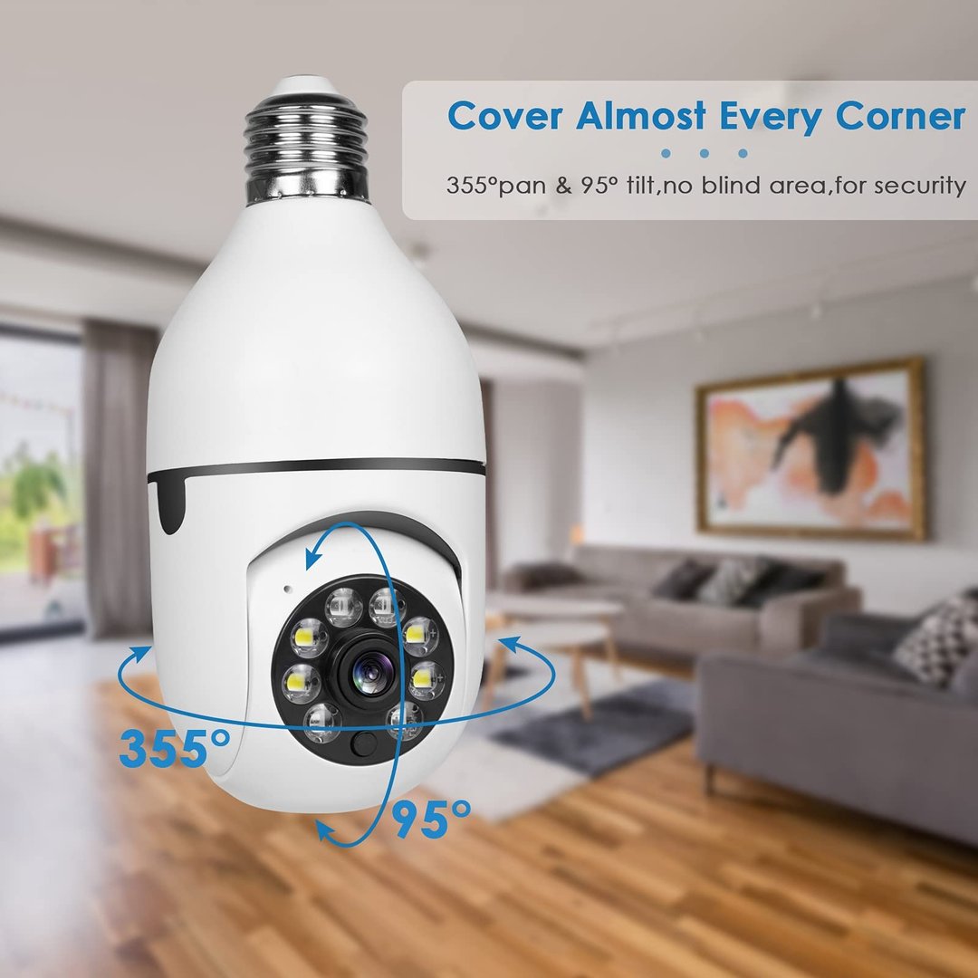 Keep an Eye on Your Love & Home Anytime Anywhere – SafeCam 360 Security Camera