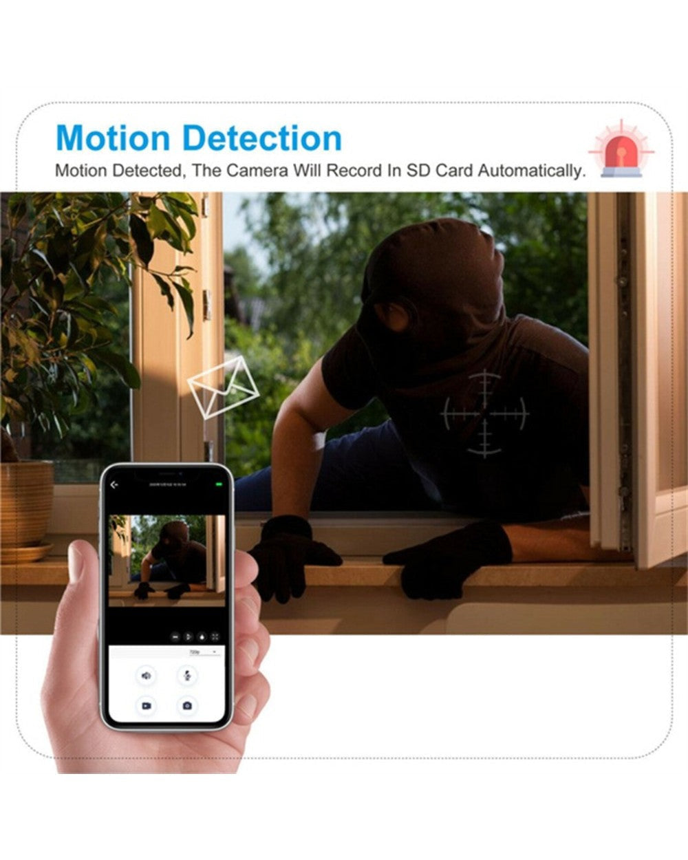 Keep an Eye on Your Love & Home Anytime Anywhere – SafeCam 360 Security Camera