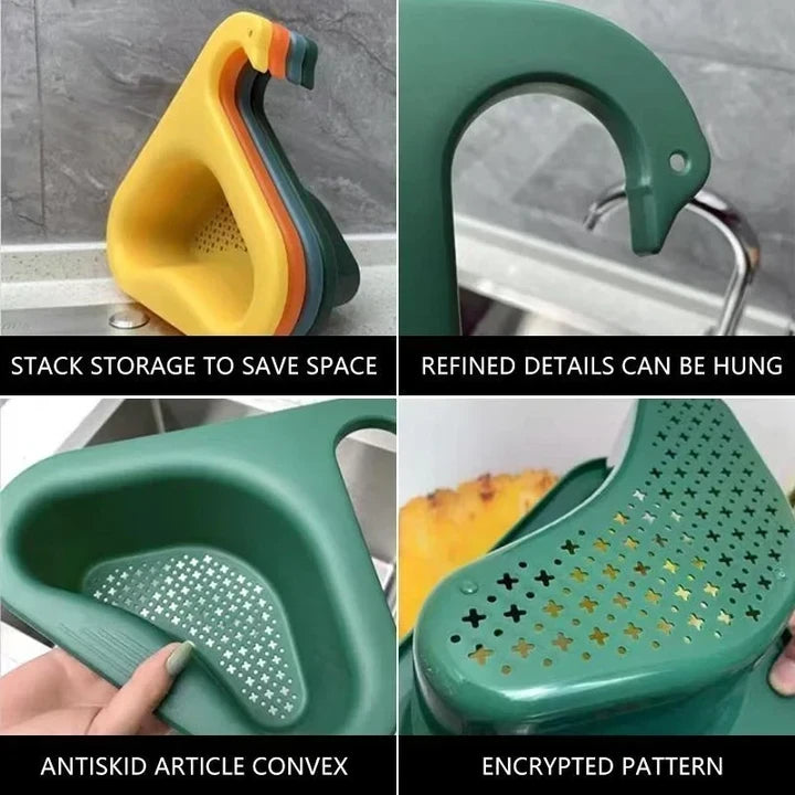 Kitchen Sink Drain Basket Swan Drain Rack-Buy 3 Get 1 Free