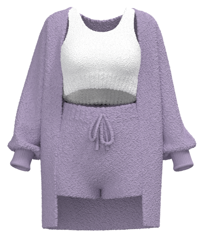 KNITCOSY PAJAMA SET (3pcs)