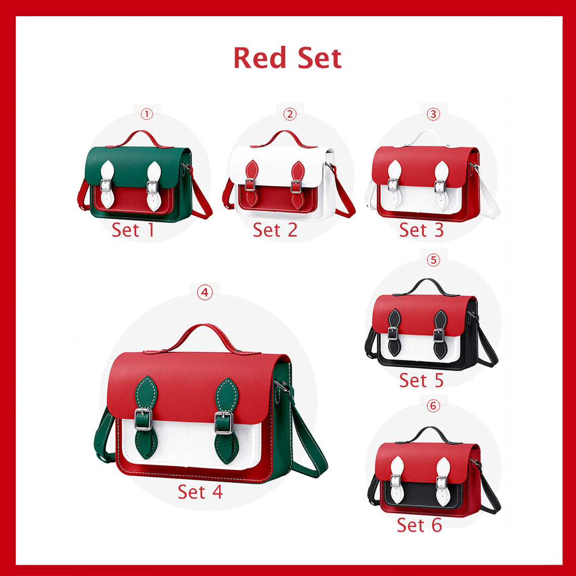 Lady Leather Fashion Crossbody Satchel Bag DIY Kit | From $46.49 Extra 25% Off