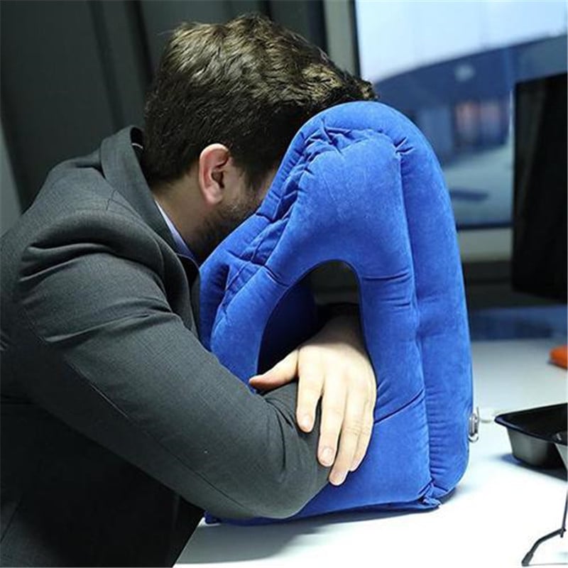 (Last day 48% off) Leosporr Inflatable Travel Pillow