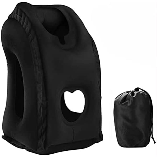 (Last day 48% off) Leosporr Inflatable Travel Pillow