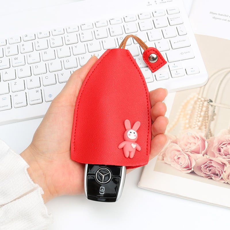 Last Day 49% Off-Creative pull-out cute large-capacity car key case