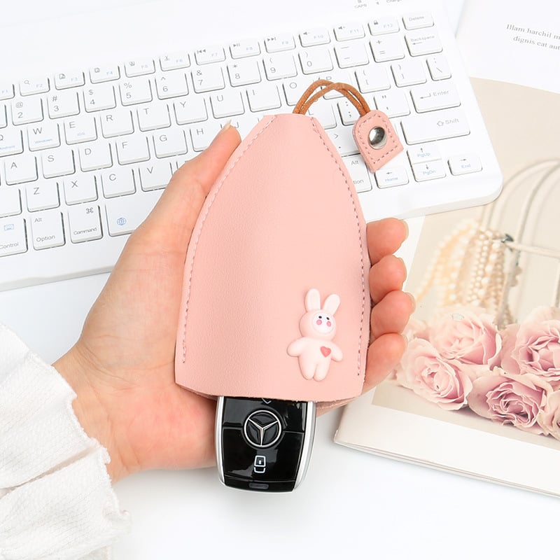 Last Day 49% Off-Creative pull-out cute large-capacity car key case