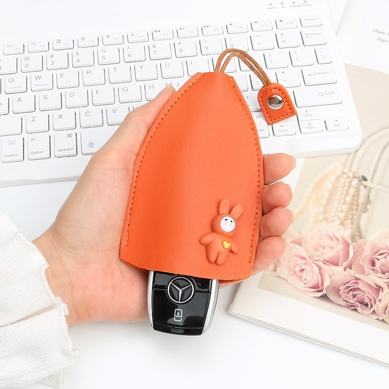 Last Day 49% Off-Creative pull-out cute large-capacity car key case