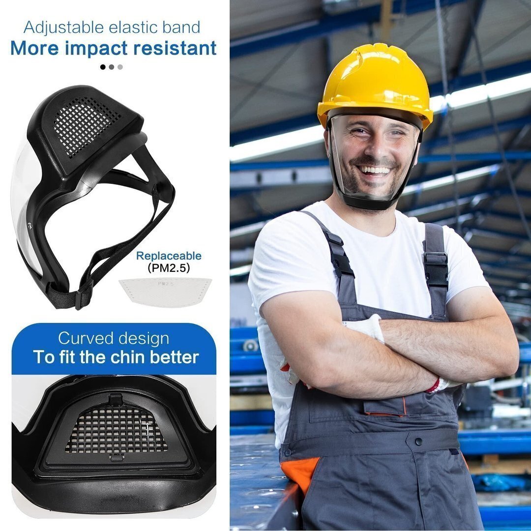 LAST DAY 50% OFF - Anti Fog Protective Full Face Shield