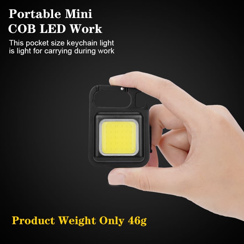 Last Day 50% OFF - Cob Keychain Work Light