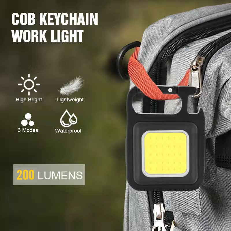 Last Day 50% OFF - Cob Keychain Work Light