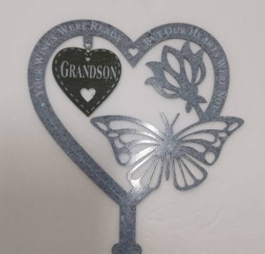 Last Day 50% OFF - Memorial Gift Butterfly Ornament Garden Plaque