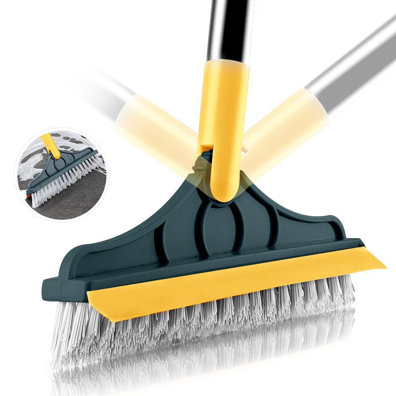 LAST DAY 50% OFF-2 in 1 Floor Brush(Brush + scrape)(With Gift-Broom Holder)OFF-2