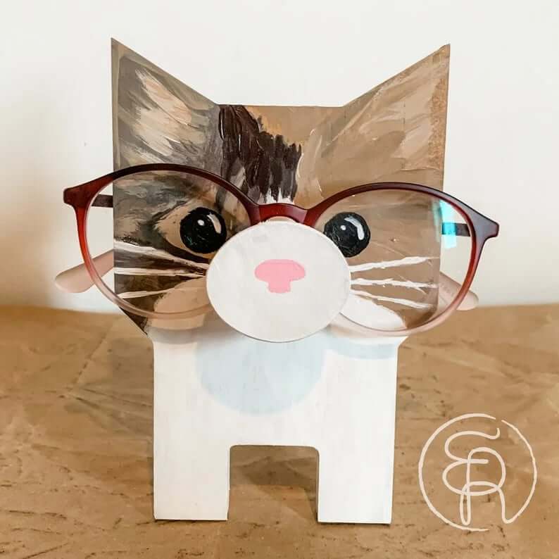 LAST DAY 69% OFF - Handmade Animal Glasses Holder Art Gift