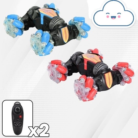 (Last Day 70% OFF) Gesture Sensing RC Stunt Car With Light & Music