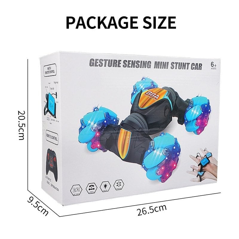 (Last Day 70% OFF) Gesture Sensing RC Stunt Car With Light & Music