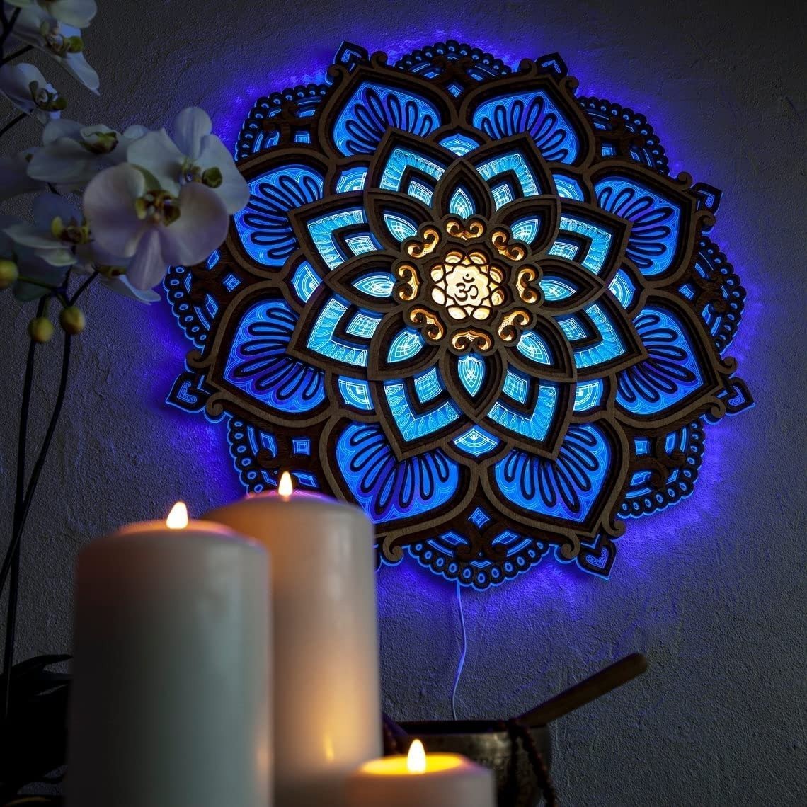 Last Day 70% Off - Mandala Atmosphere LED Light