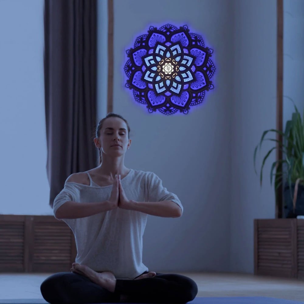 Last Day 70% Off - Mandala Atmosphere LED Light