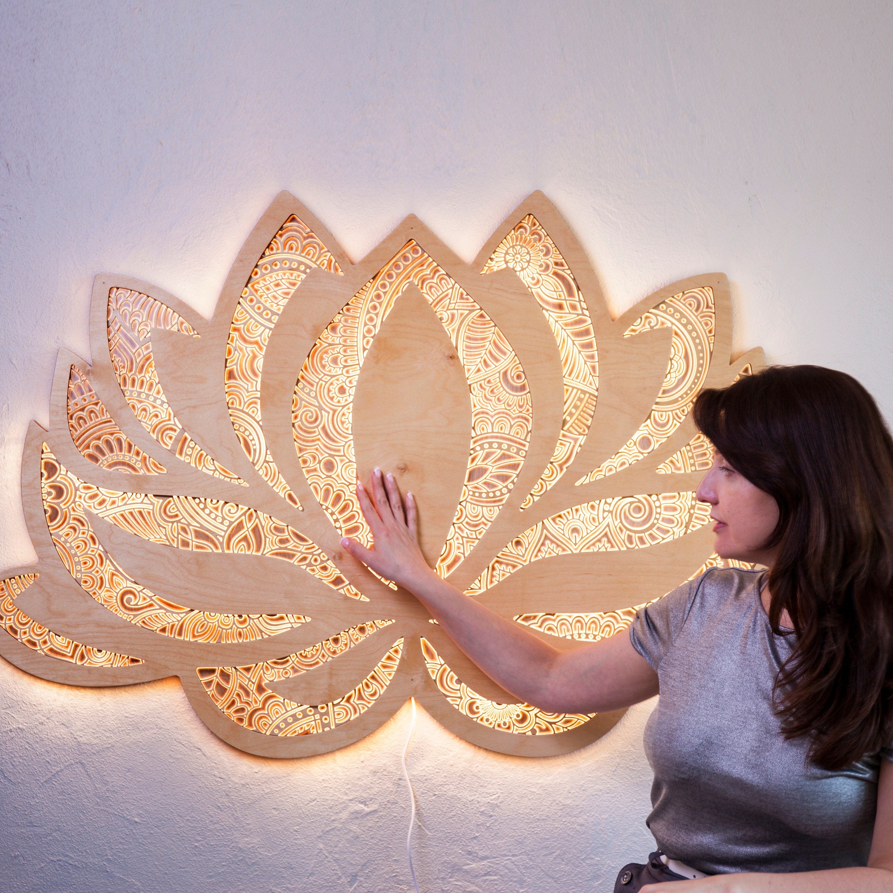 Last Day 70% Off - Mandala Atmosphere LED Light