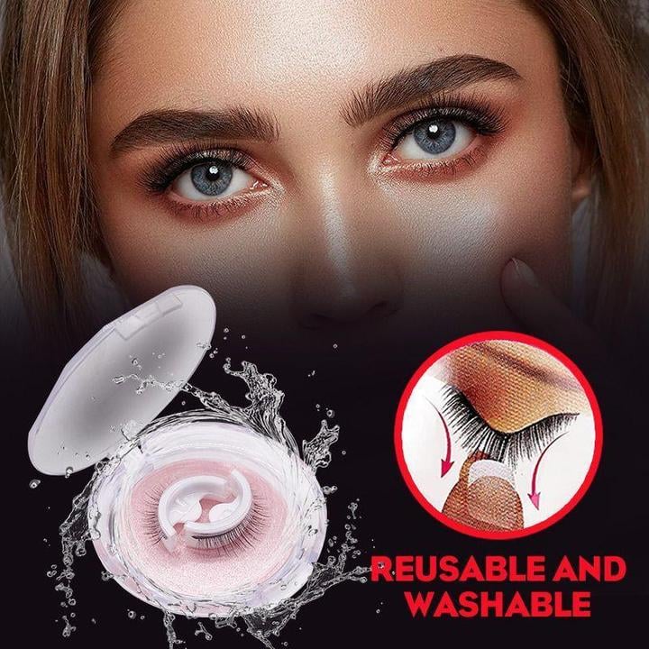 Last Day 70% OFF-Reusable Adhesive Eyelashes