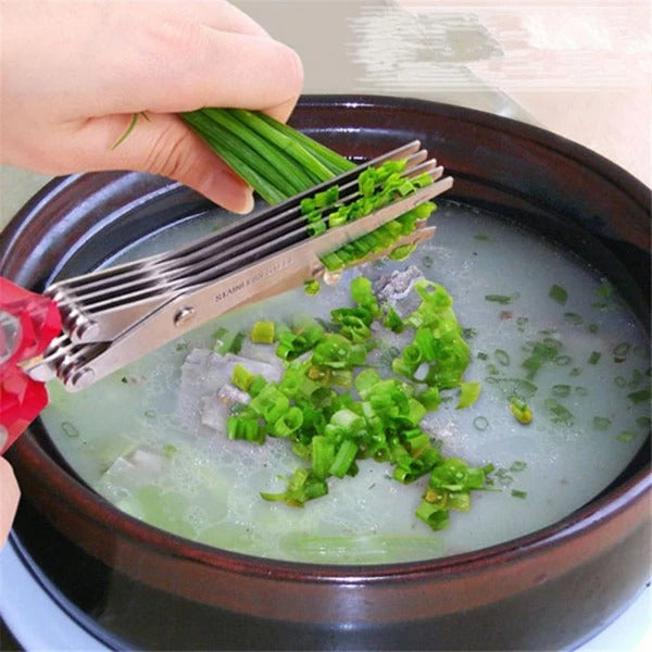 Last Day Promotion 48% OFF - Multilayer Spring Onion Scissors