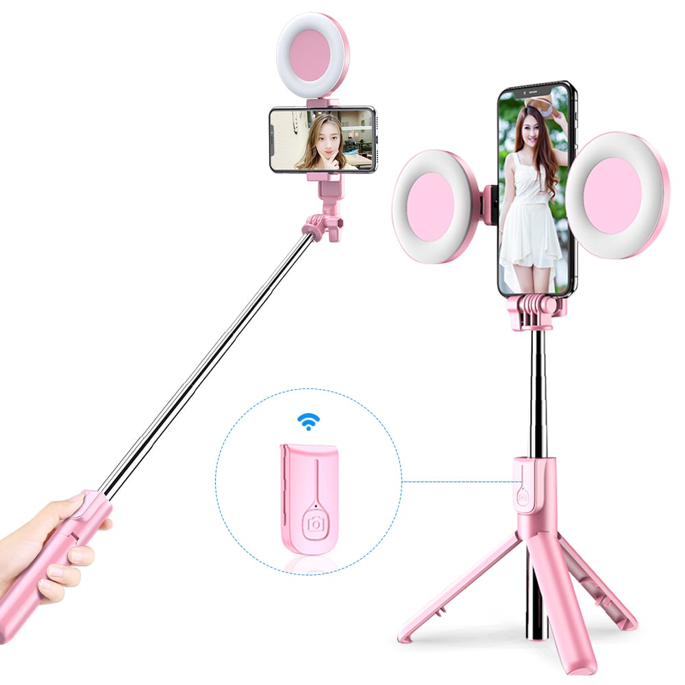 Last Day Promotion 49%OFF- New 6 in 1 Bluetooth Selfie Stick