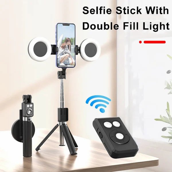 Last Day Promotion 49%OFF- New 6 in 1 Bluetooth Selfie Stick