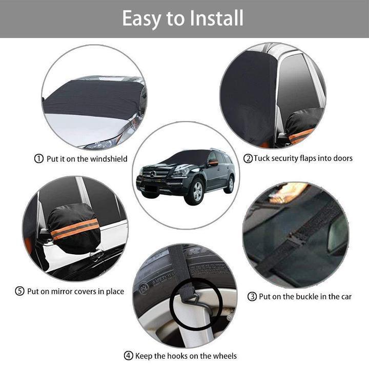 Last Day Promotion 49%OFF - Windshield Snow Cover Sunshade