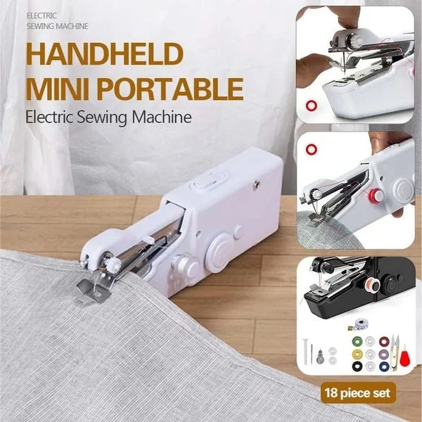 Last Day Promotion 50% OFF - Handheld Mini Electric Sewing Machine[Make Your Life Easier]