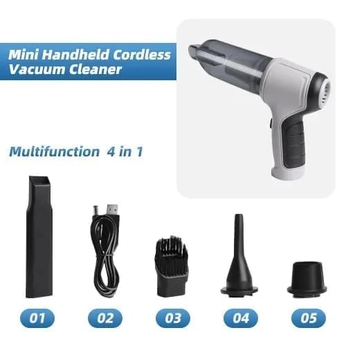 Last Day Promotion 75% OFF - Wireless Handheld Car Vacuum Cleaner