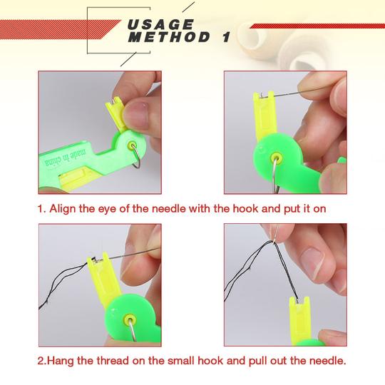 (Last Day Promotion - SAVE 48% OFF)Auto Needle Threader--buy 3 get 3 free (6pcs)