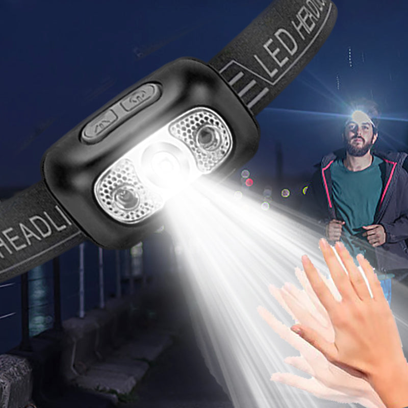 Last Day Promotion- SAVE 49% OFF-Intelligent Waterproof Sensor LED Headlamp-BUY 2 GET 1 FREE