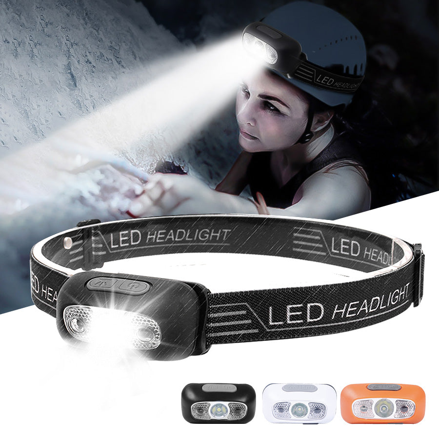 Last Day Promotion- SAVE 49% OFF-Intelligent Waterproof Sensor LED Headlamp-BUY 2 GET 1 FREE