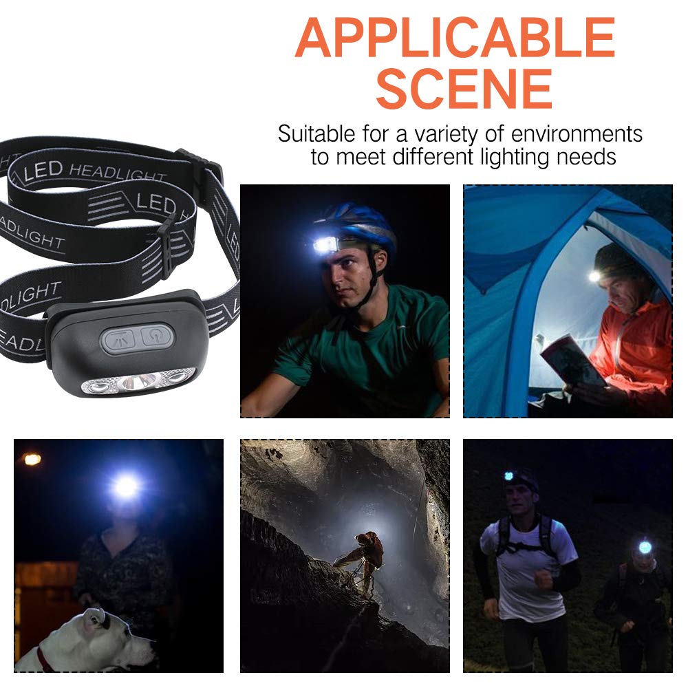 Last Day Promotion- SAVE 49% OFF-Intelligent Waterproof Sensor LED Headlamp-BUY 2 GET 1 FREE